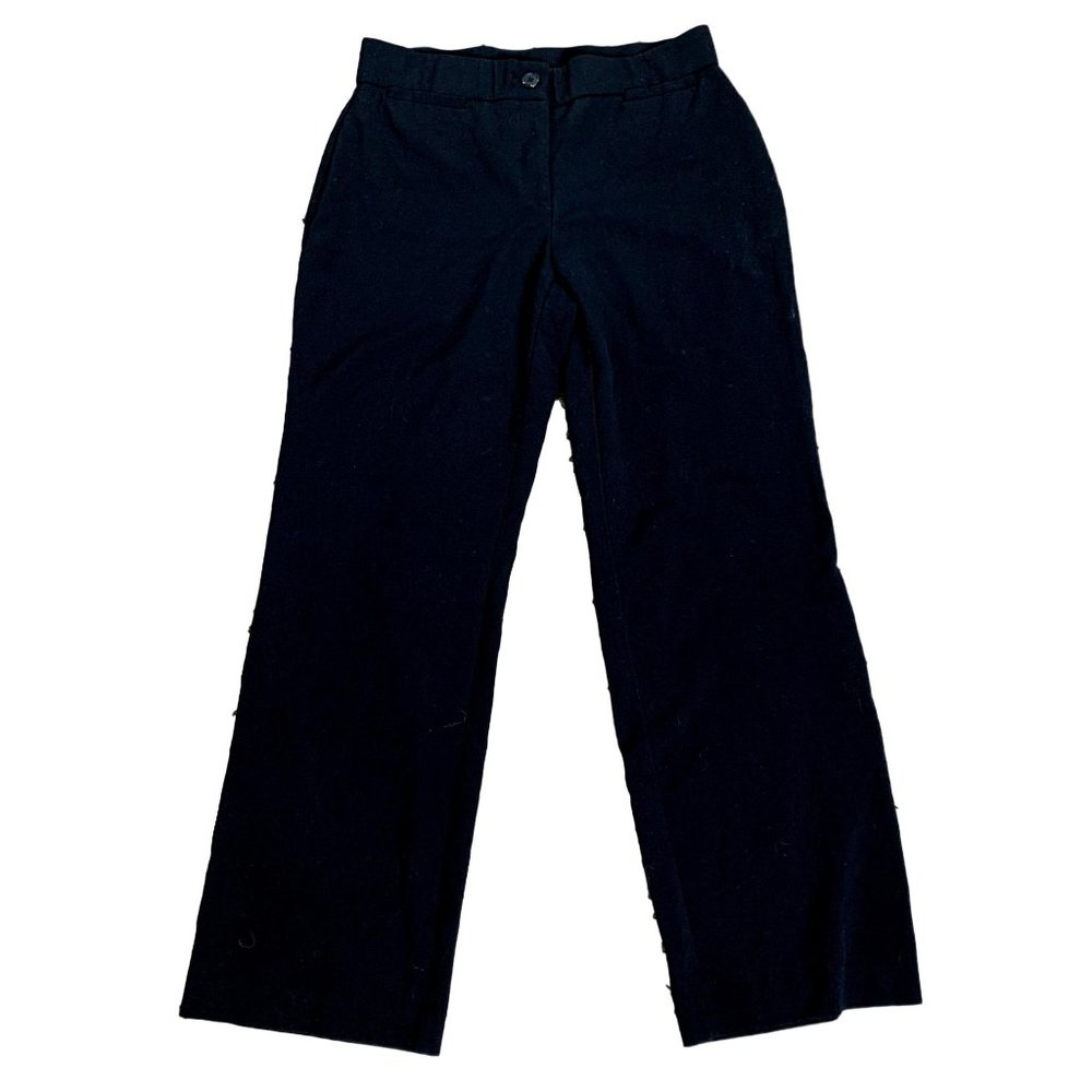 Briggs Petite Womens Dress Pants Size 8P Black